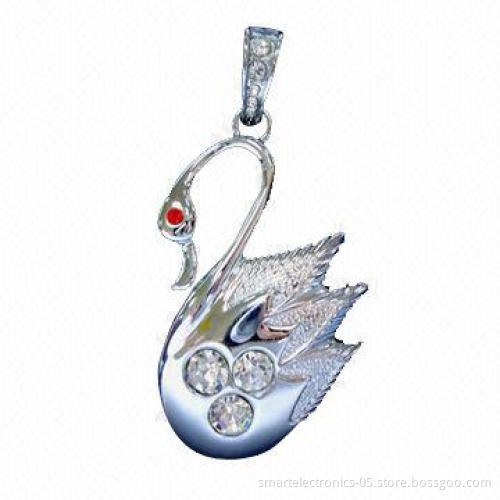 Jewelry USB Flash Drives, 64MB - 128GB Capacity